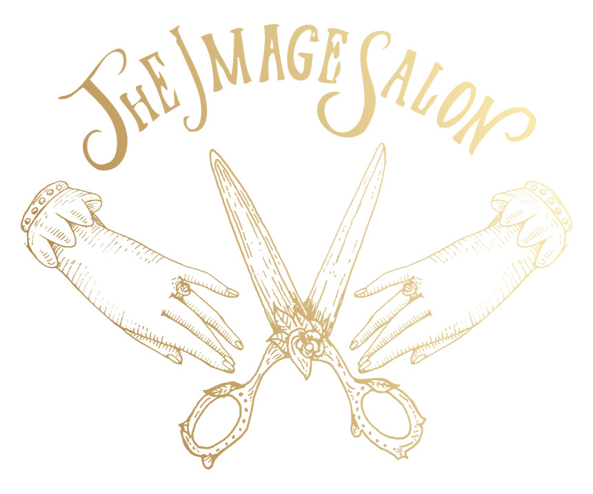 The image salon Logo Gold