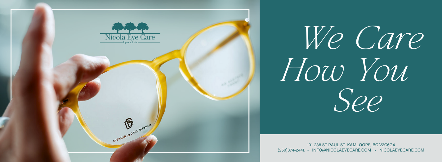 Nicola Eye Care Graphic Design done by Pepper