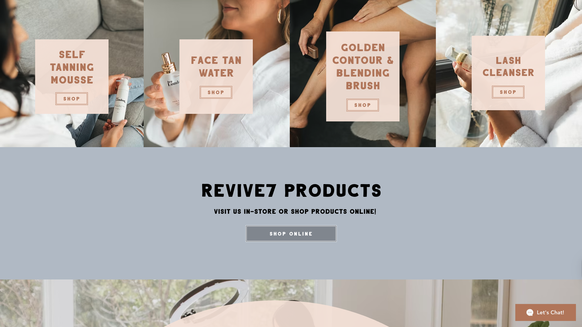 Lash & Glow Bar Website Design by Pepper