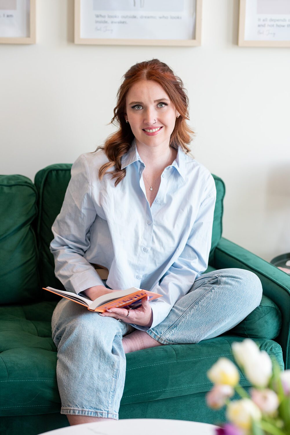 Kaci-Ann Phillips Counselling Content Day with Pepper