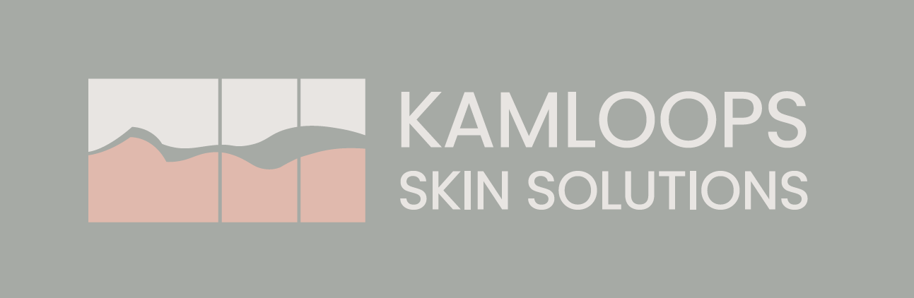 Kamloops Skin Solutions horizontal logo design by Pepper
