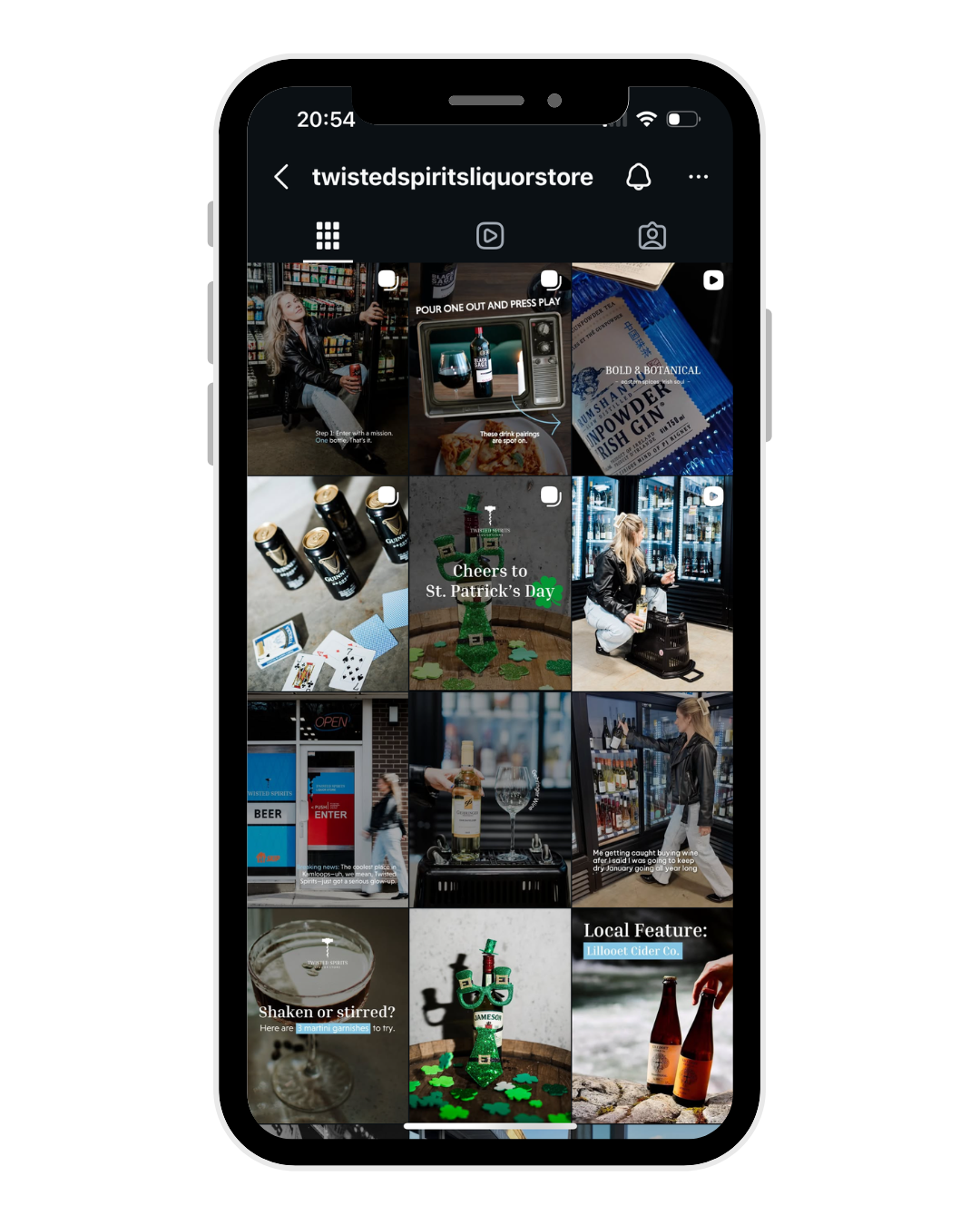 Twisted Spirits Liquor Store Social Media Feed