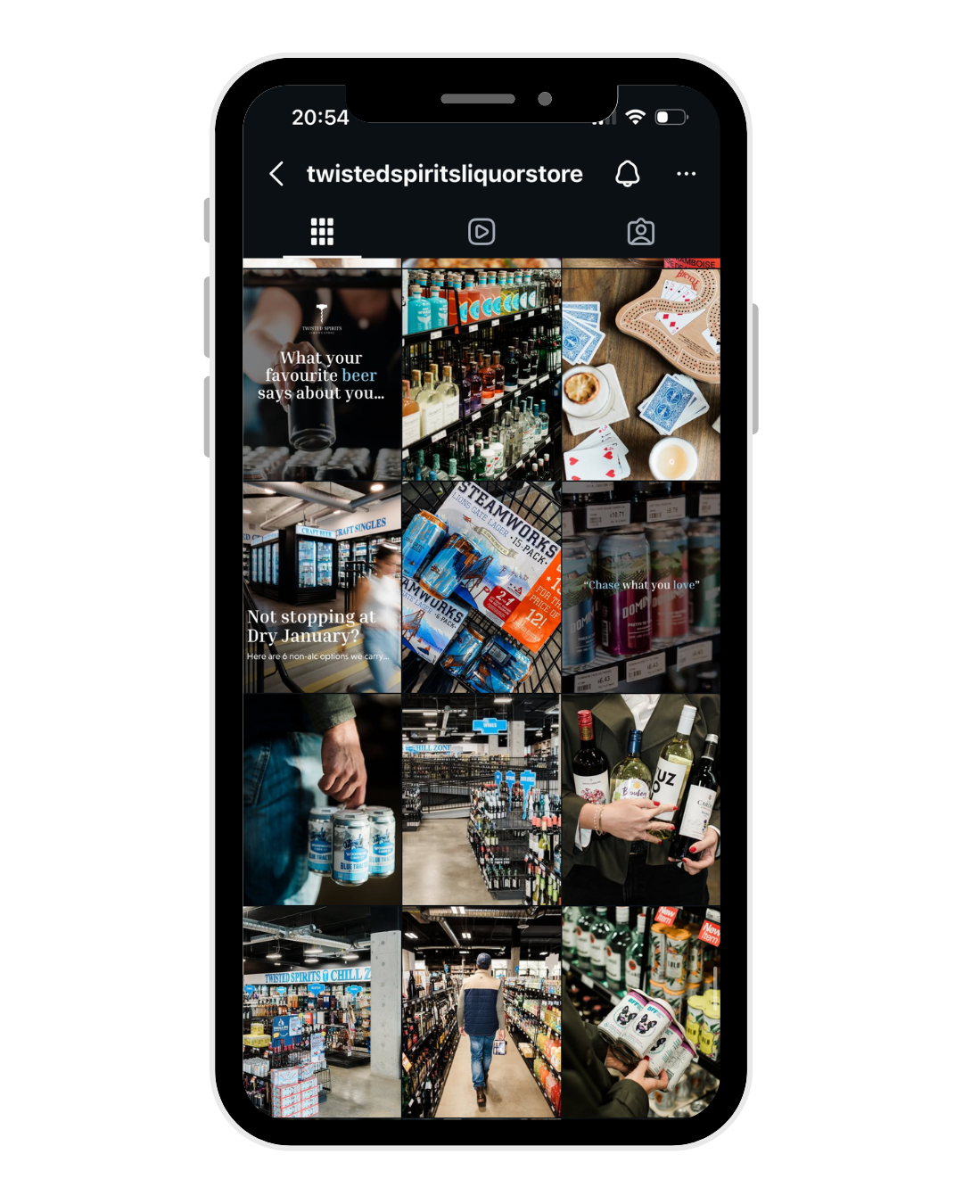 Twisted Spirits Liquor Store Social Media Feed