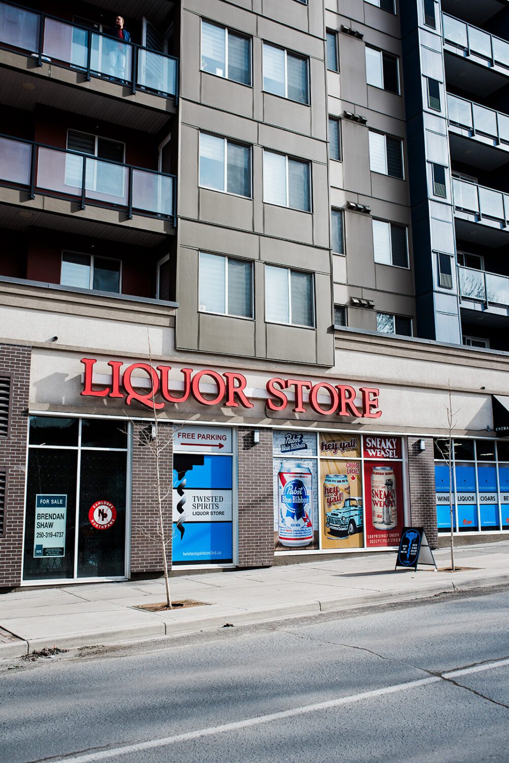 Twisted Spirits Liquor Store Photoshoot with Pepper Marketing