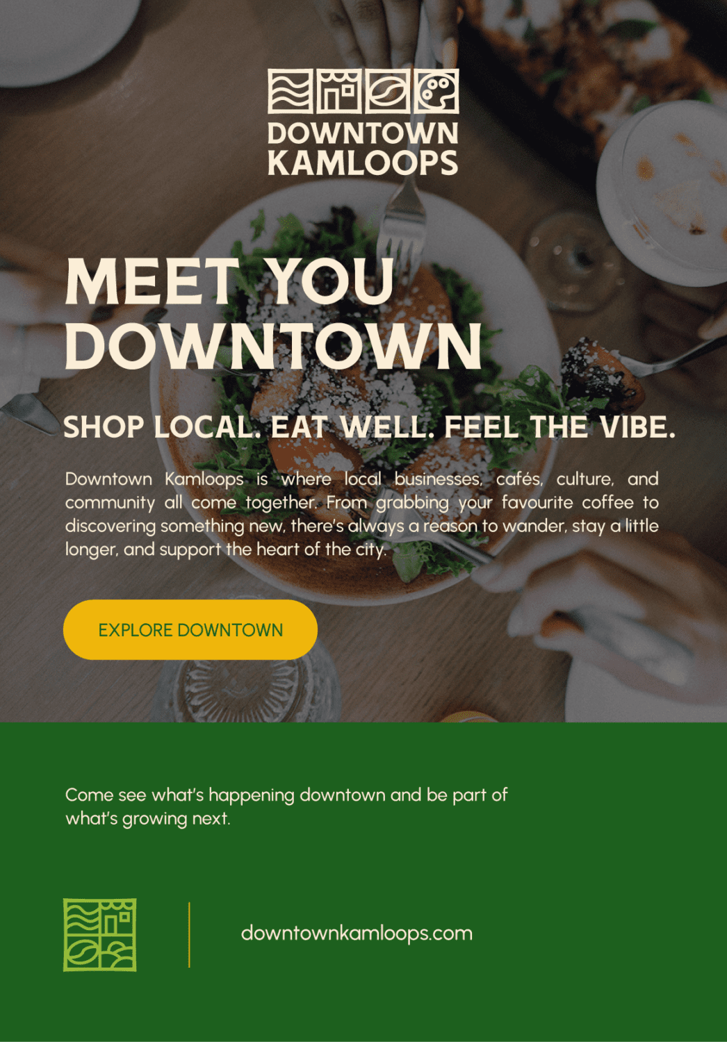 Downtown Kamloops Visual Identity by Pepper