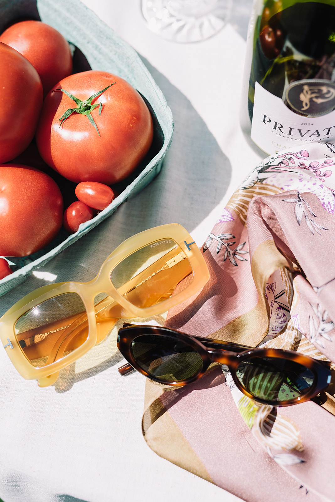 privato photoshoot with nicola eye care sunglasses with pepper marketing agency