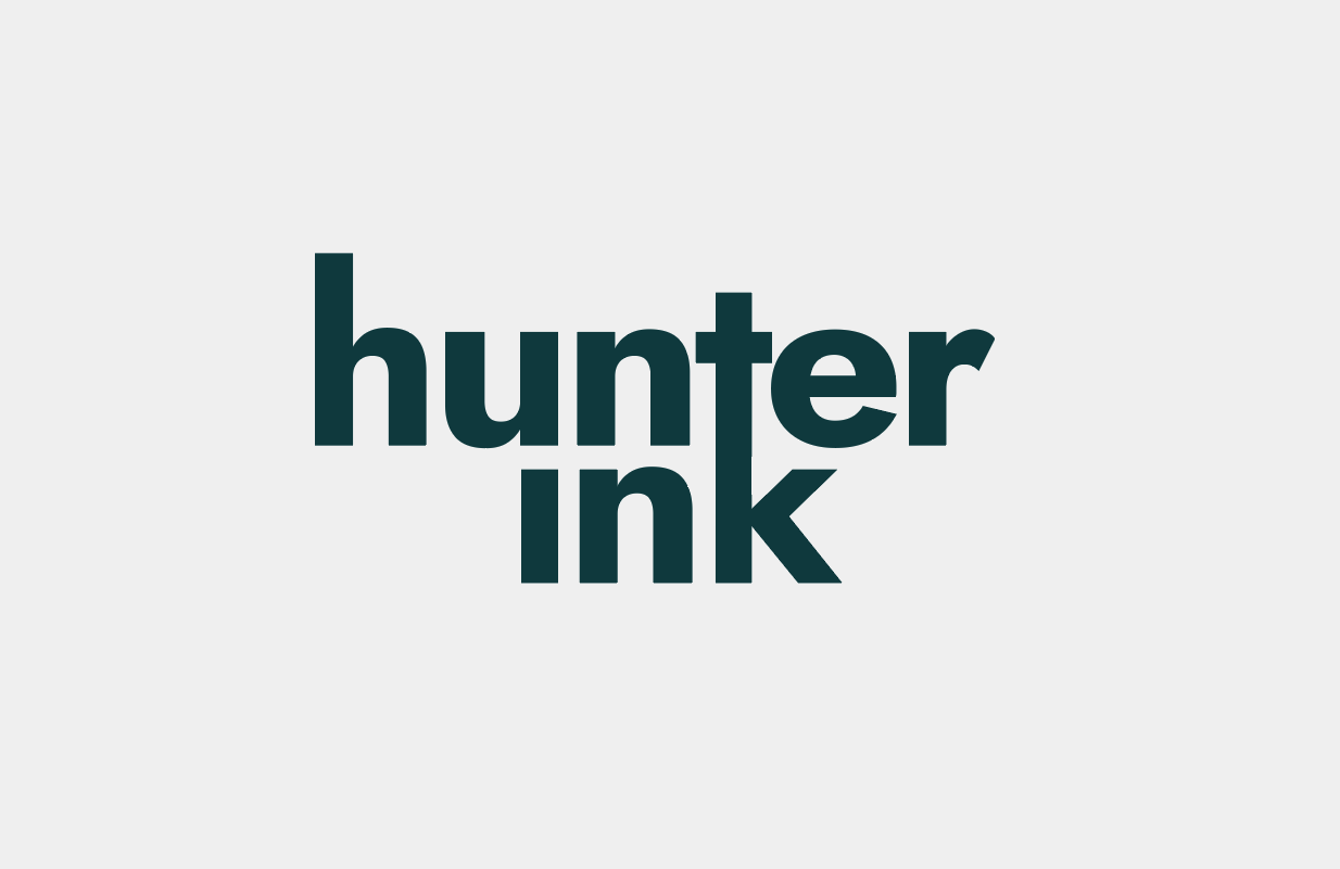 Hunter Ink Visual Identity by Pepper