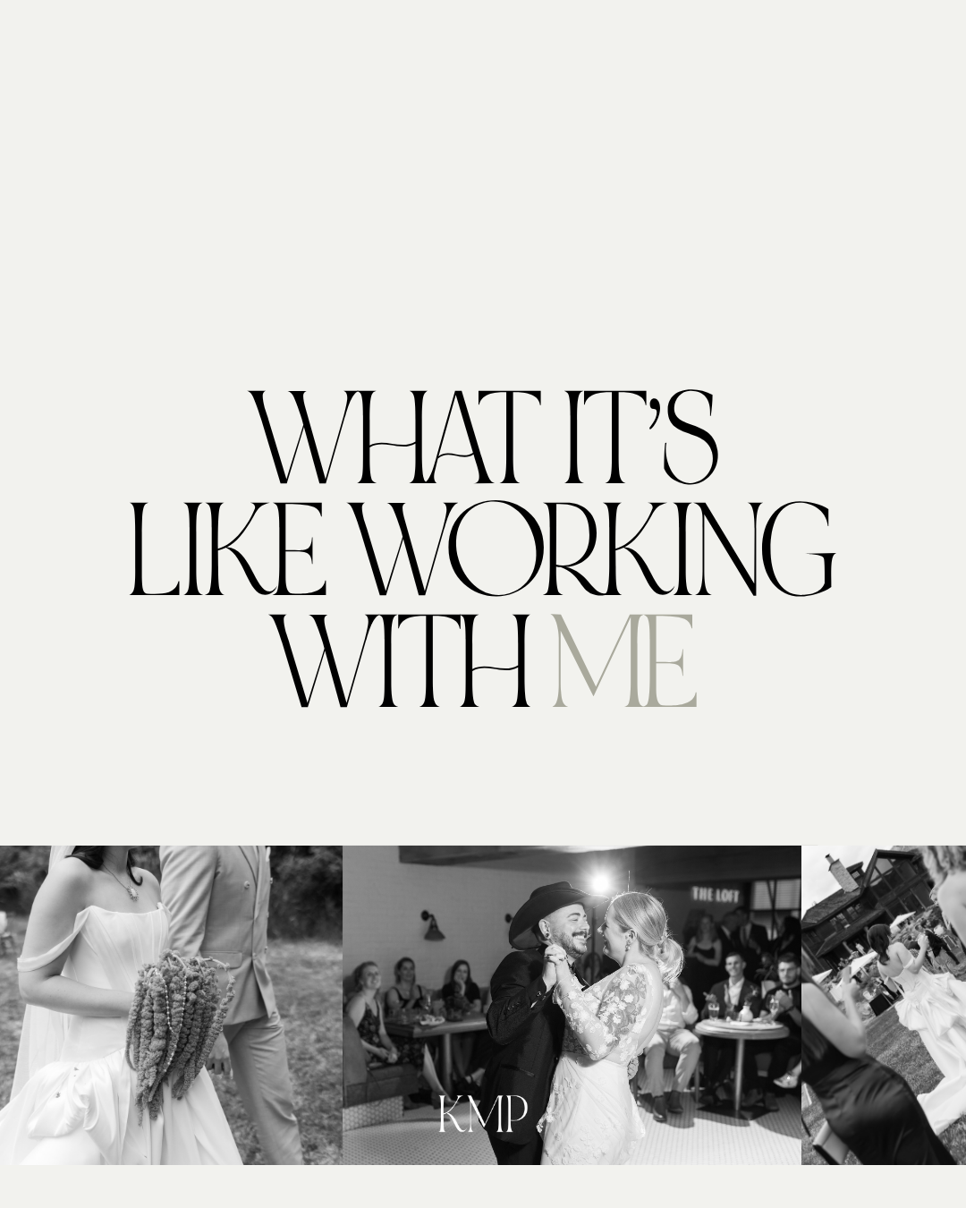 Graphic design and content creation for Kathryn McLaren Photography by Pepper