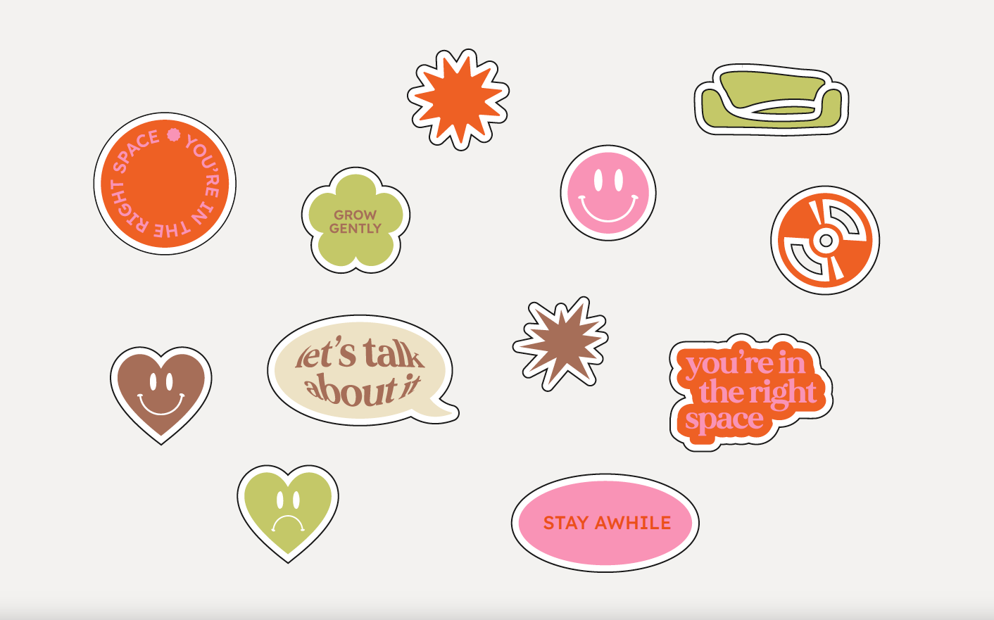 The Therapy Room Visual Identity by Pepper