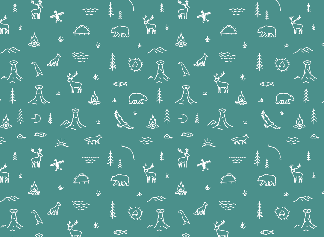 Graphic Design Pattern for Tk̓emlúps te Secwépemc