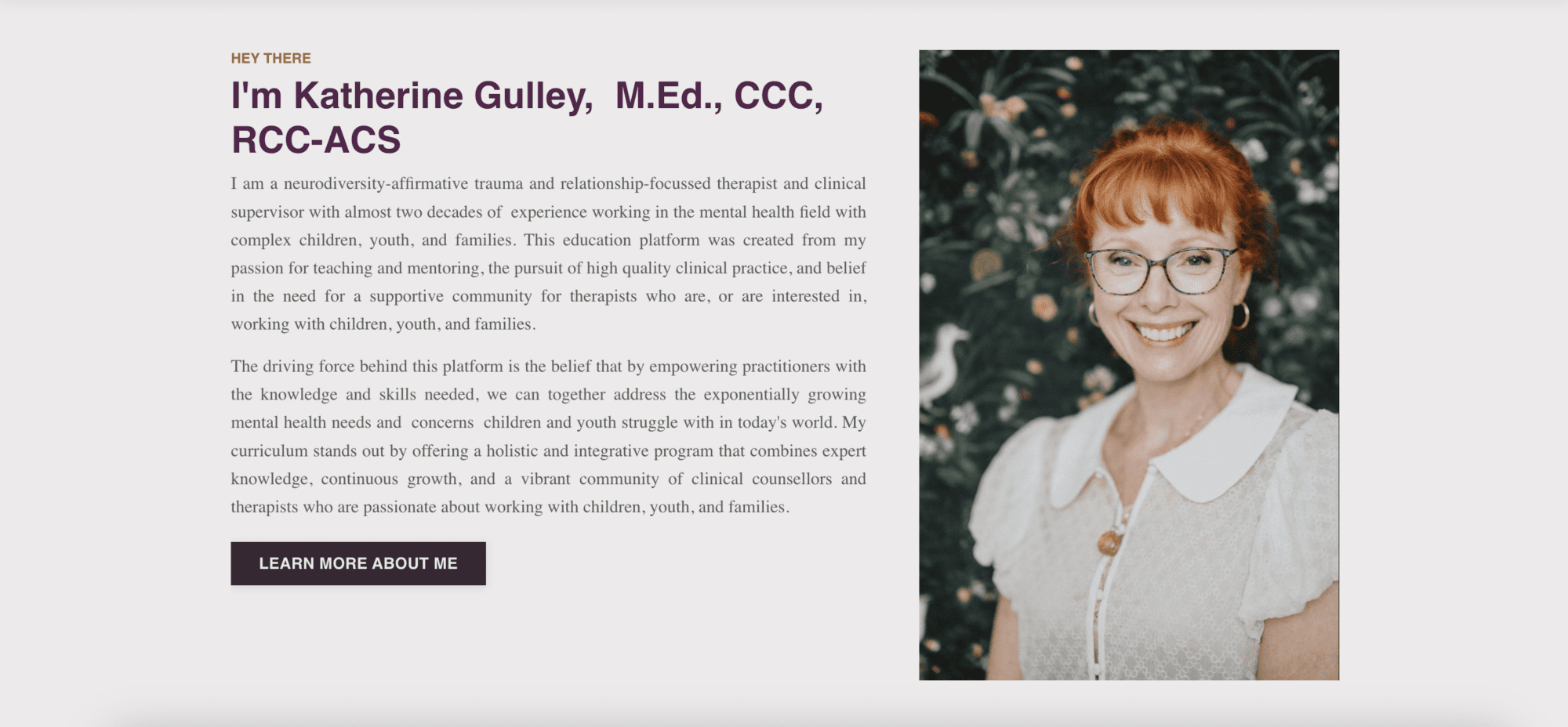 Katherine Gulley Clinical Counselling Website Development by Pepper