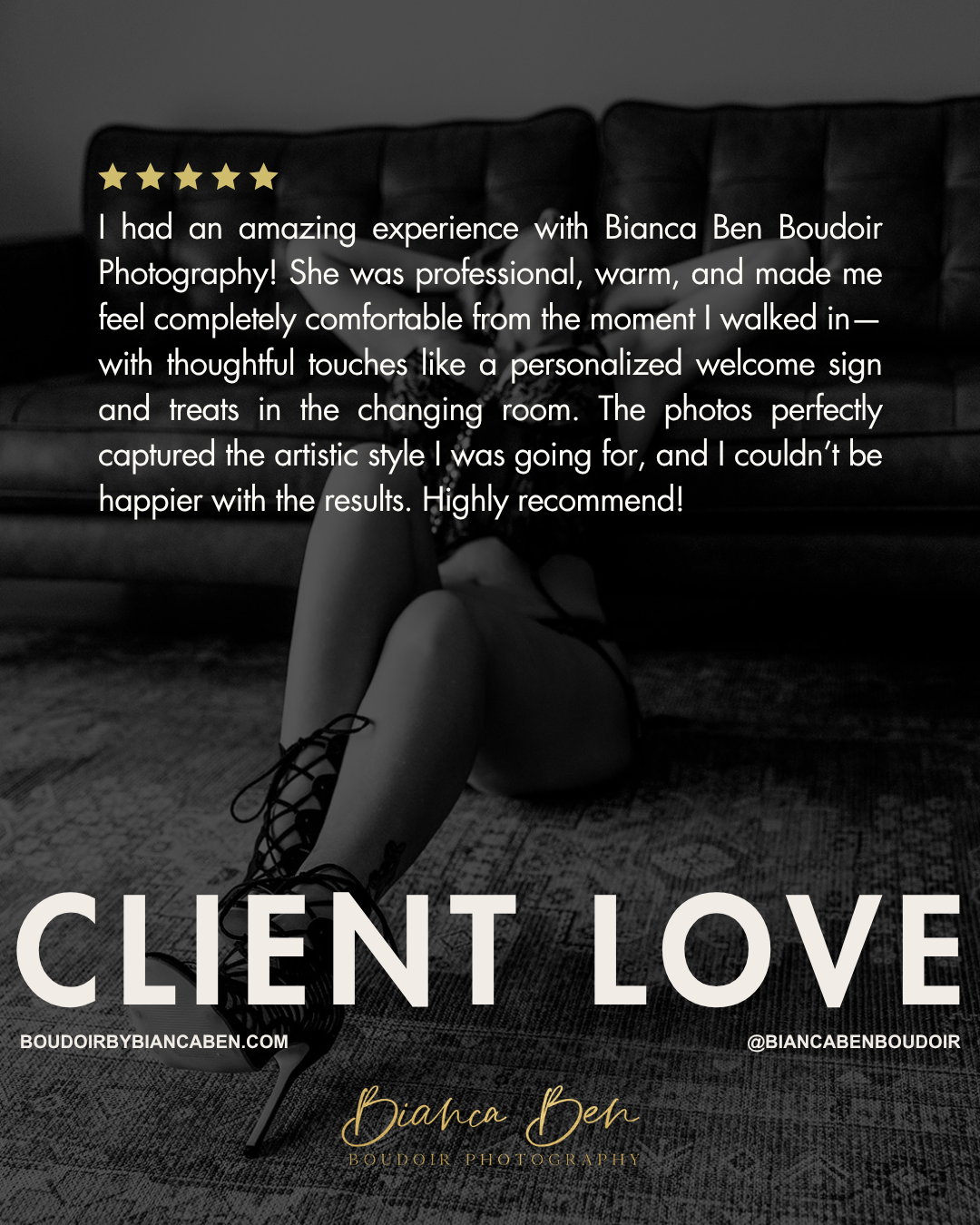 Graphic Post for Bianca Ben Photography designed by Pepper
