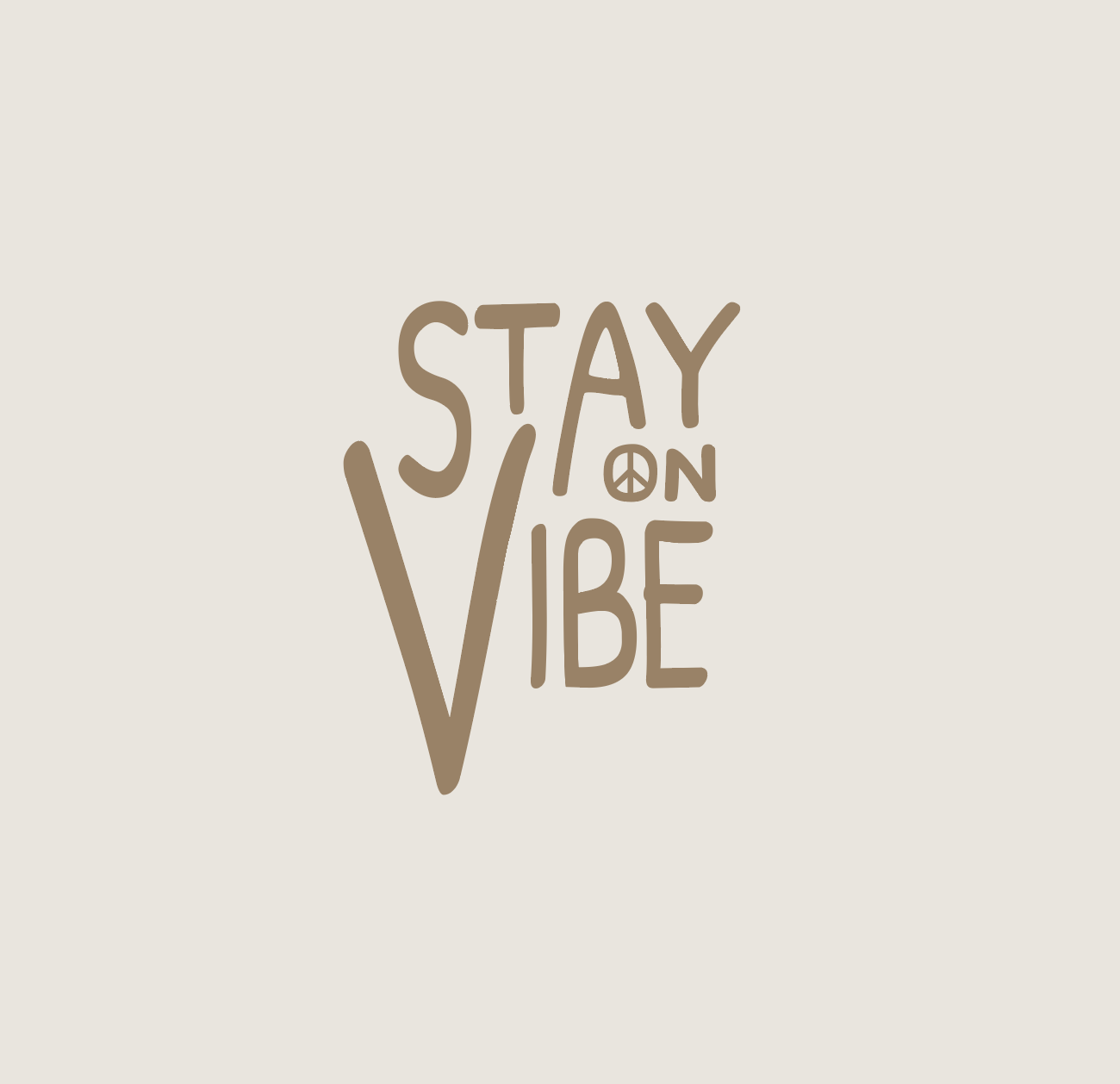 Stay on Vibe Visual Identity by Pepper Marketing