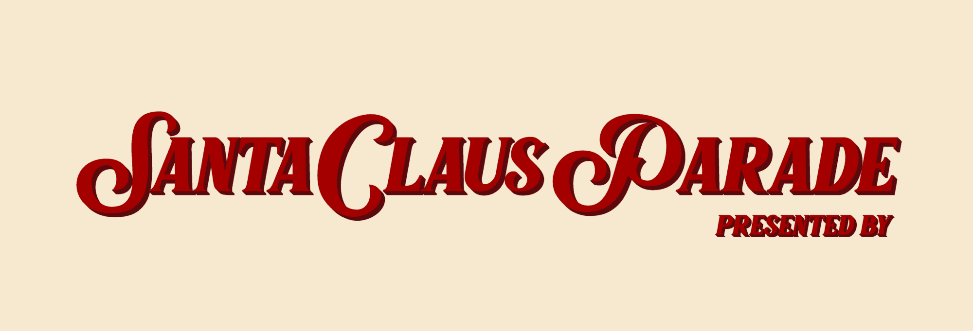 Santa Claus Parade Visual Identity by Pepper